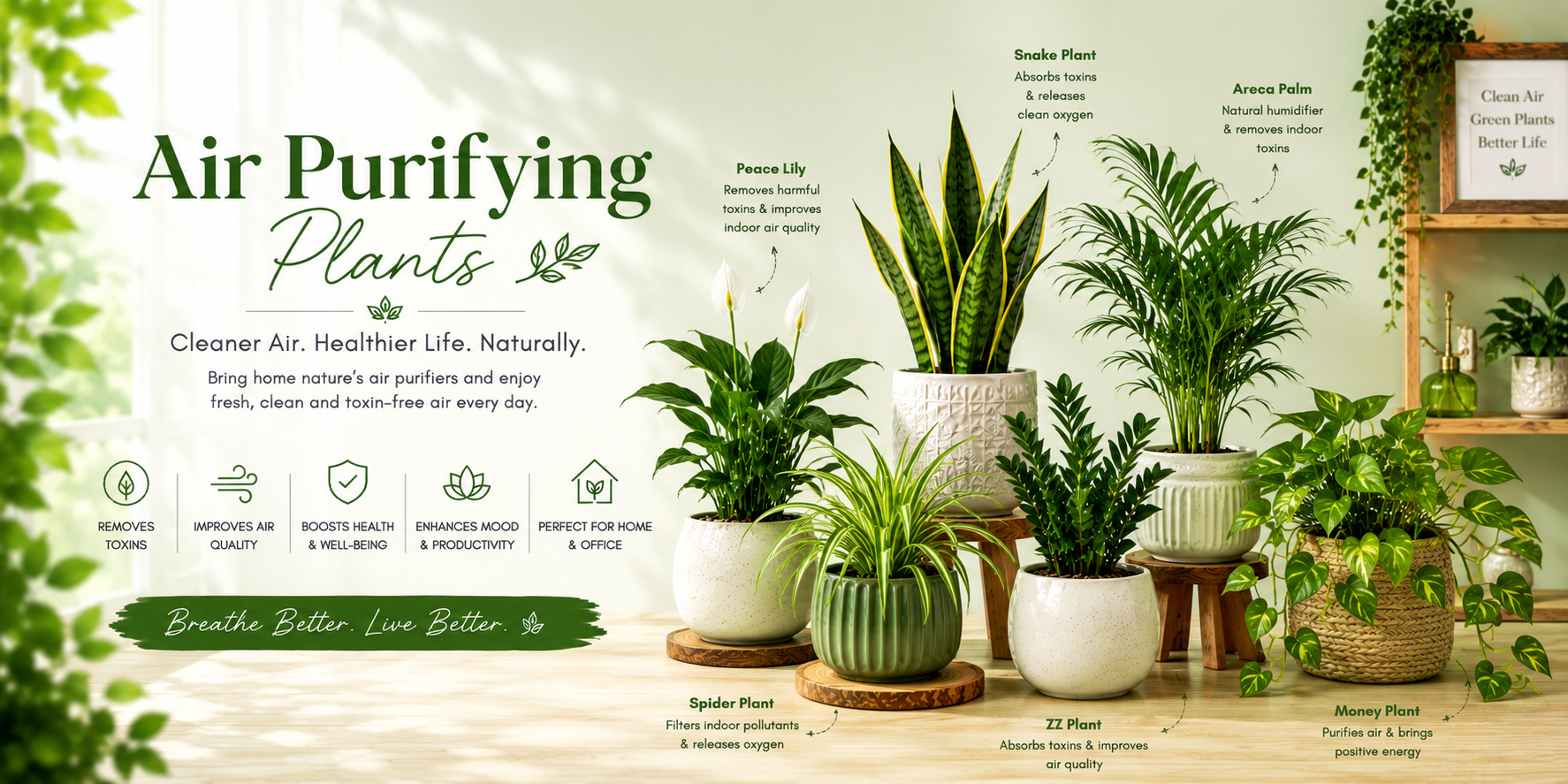 Air Purifying Plants
