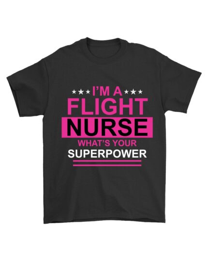 Bold Flight Nurse T-Shirt for Healthcare Superstars