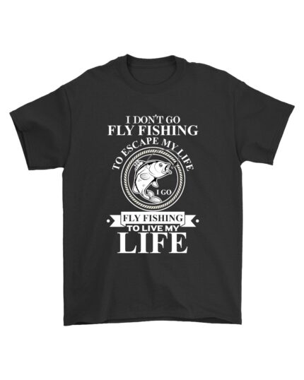 Fishing Lover Cotton Tee for Relaxing Outdoors