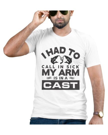 Funny Fishing Cotton T-Shirt for Anglers Who Love to Laugh