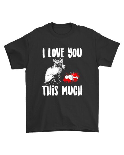 Funny Cat Lover Cotton T-Shirt for Pet Fans