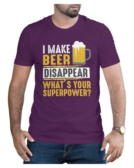 Funny Beer T-Shirt for Chilled Out Men