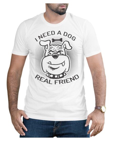 Dog Lover Cotton T-Shirt for Pet Parents