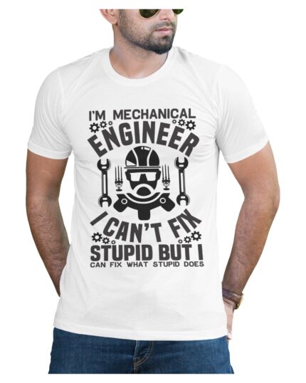 Mechanical Engineer Funny T-Shirt for Guys Who Fix Problems
