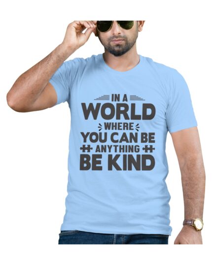 Kindness Quote Unisex Cotton T-Shirt for Everyday Positivity