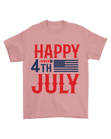 Fun Pink 4th of July Tee for Celebrating Freedom in Style